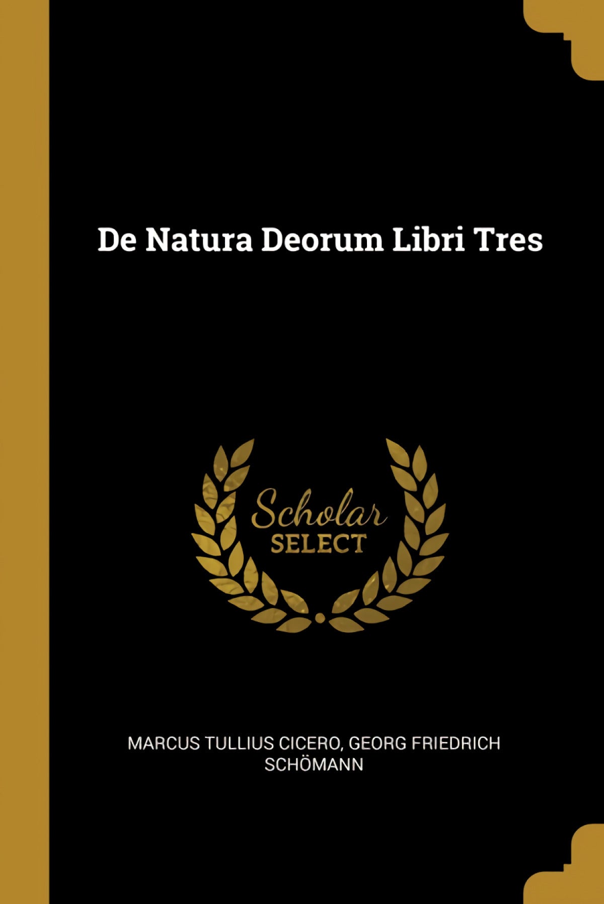 De Natura Deorum Libri Tres