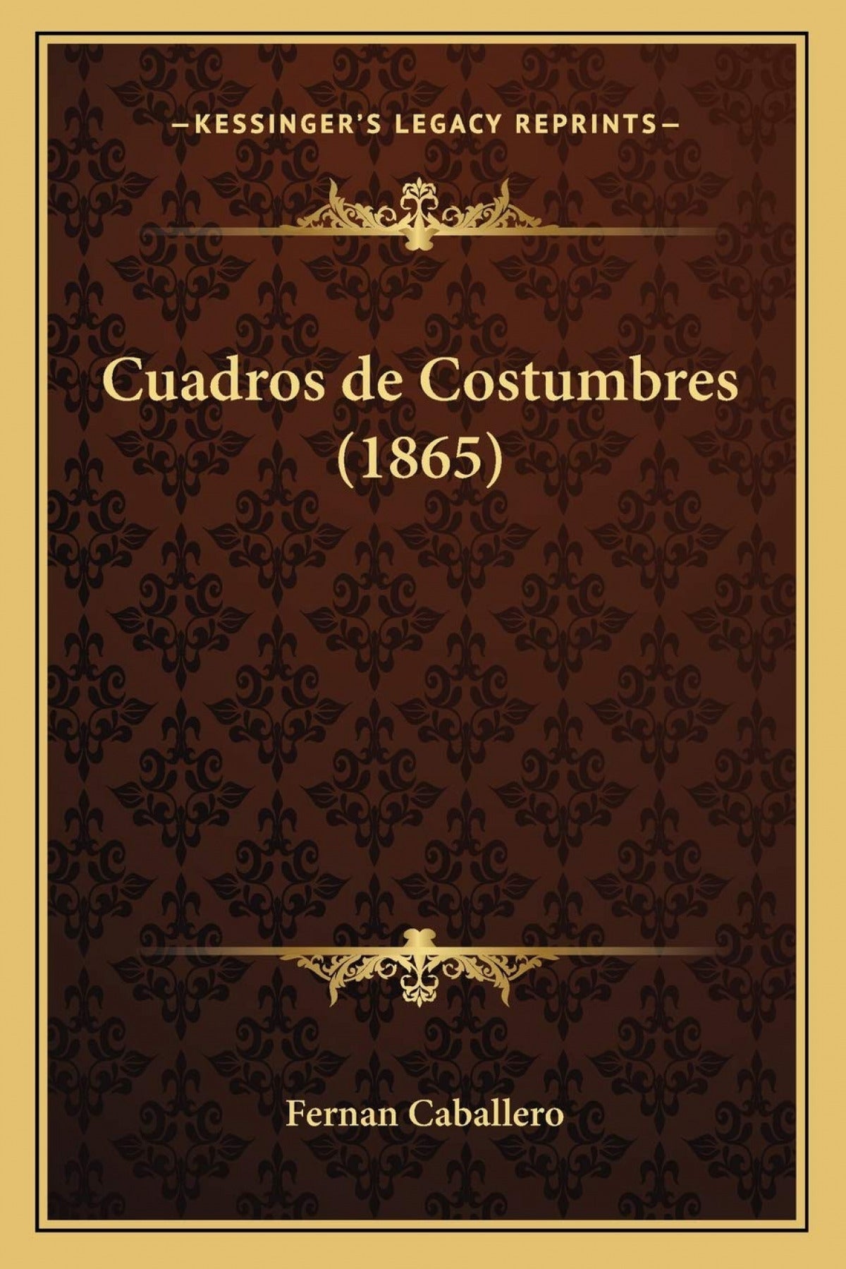Cuadros de Costumbres (1865)