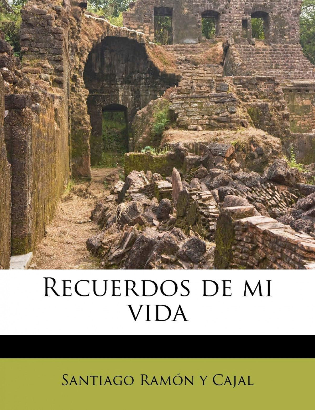 Recuerdos de mi vida, Tomo I