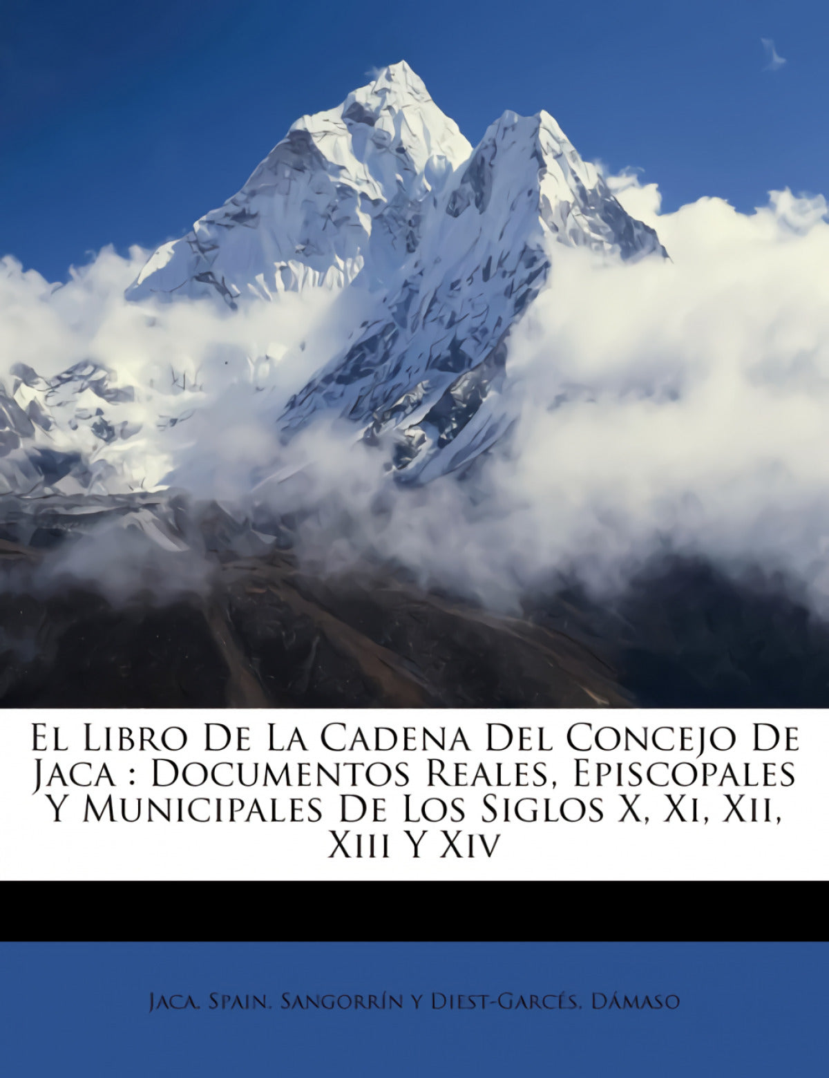 El Libro De La Cadena Del Concejo De Jaca