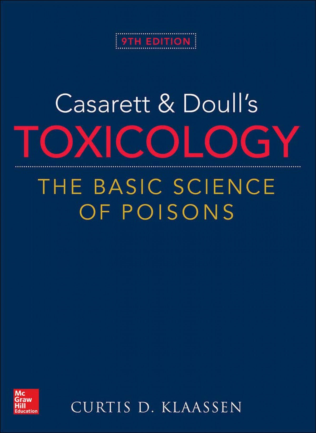 CASARETT &DOULLS TOXICOLOGY