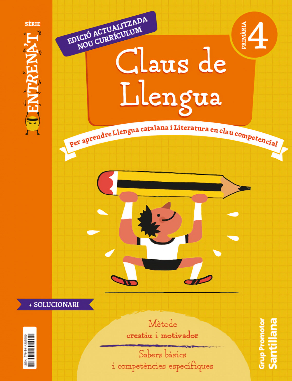 QUADERN CLAUS LLENGUA 4T.PRIMARIA. ENTRENAT. CATALUNYA 2023