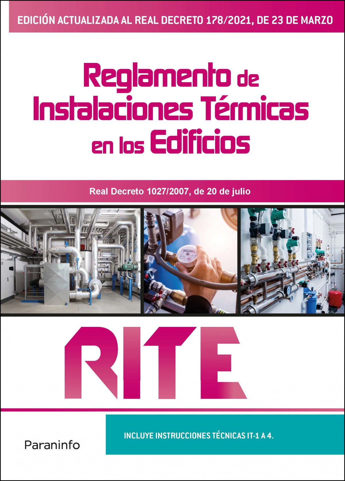 REGLAMENTO INSTALACIONES TERMICAS EDIFICIOS RITE 8ªEDICION