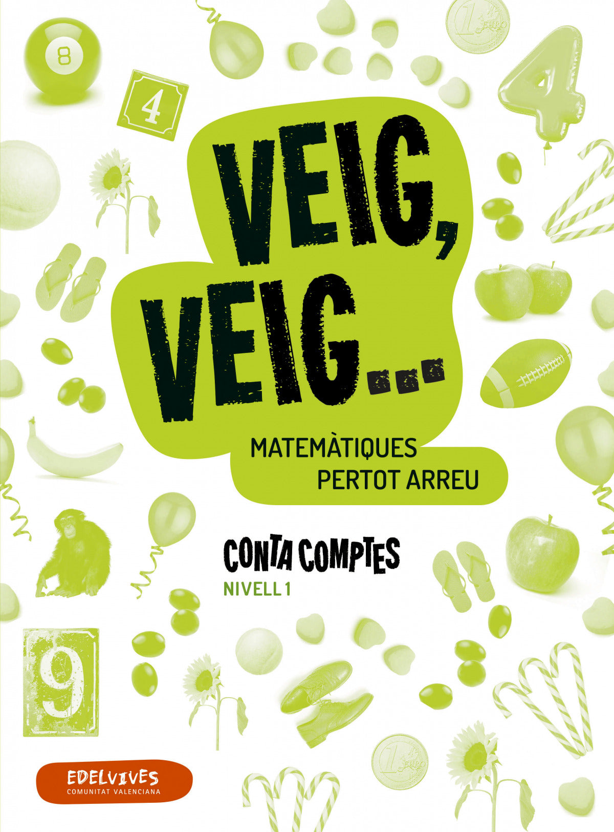 CONTA COMPTES 3 ANYS NIVEL 1 MATEMÀTIQUES MANIPULATIVES