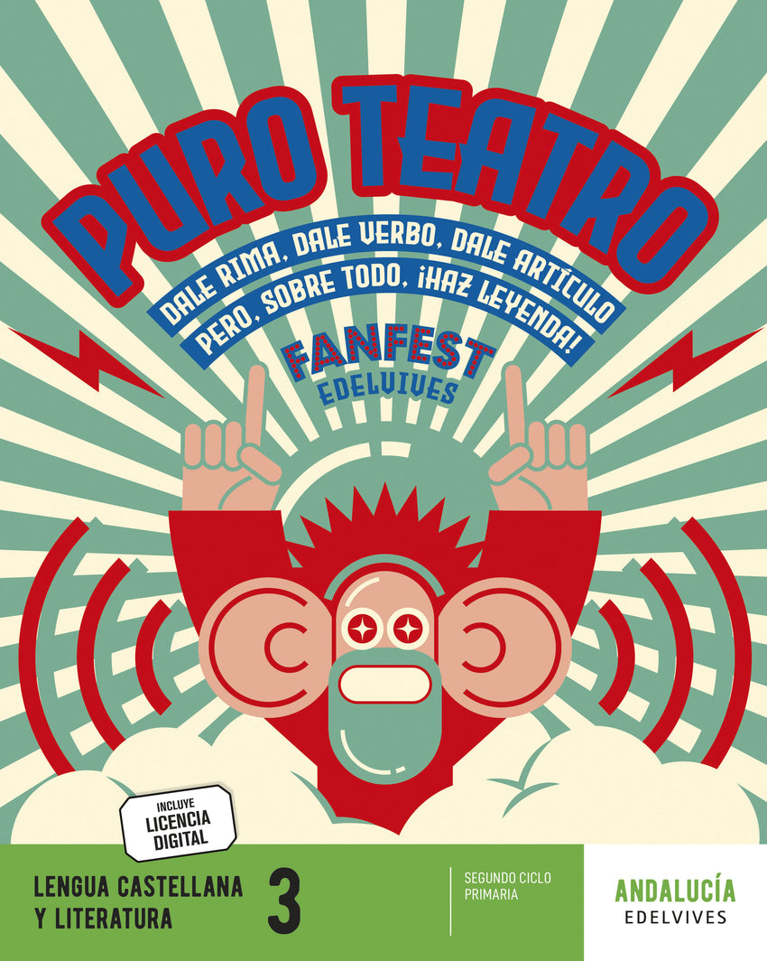LENGUA CASTELLANA 3ºPRIMARIA. FANFEST. ANDALUCÍA 2023