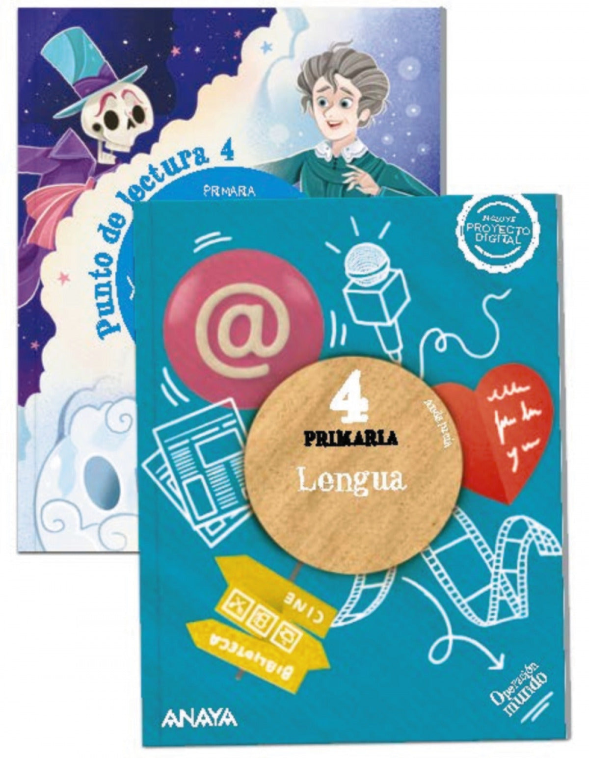 LENGUA 4ºPRIMARIA +PUNTO LECTURA. OPERACIÓN MUNDO. ANDALUCÍA 2023