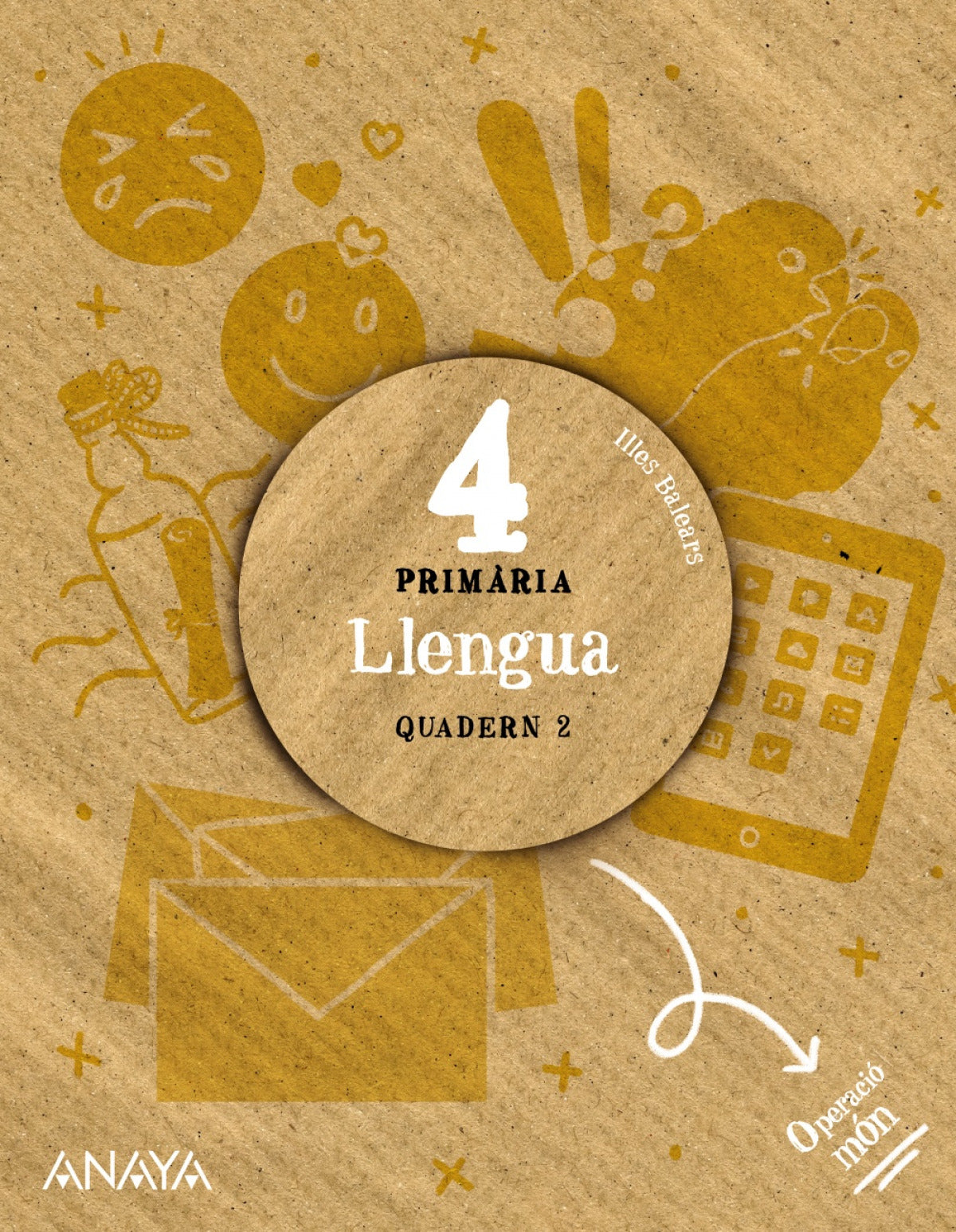 QUADERN LLENGUA 2-4T.PRIMARIA. OPERACIÒ MON. BALEARS 2023