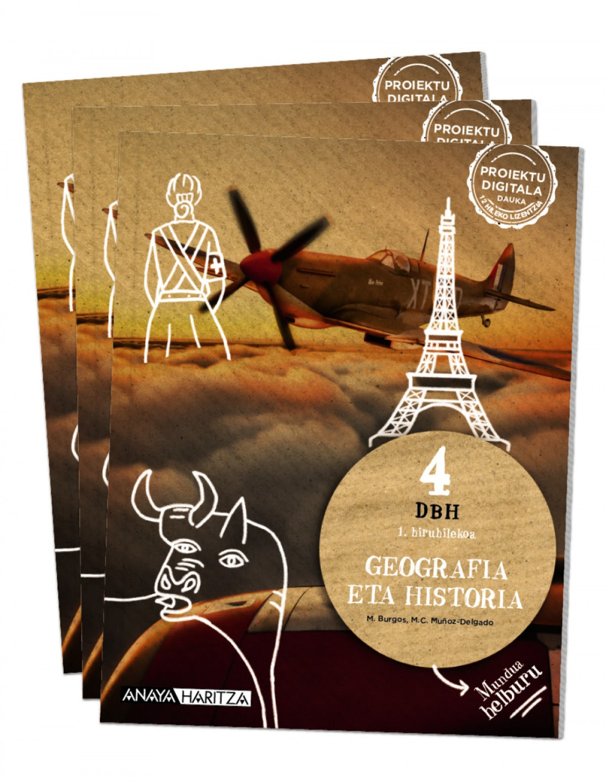 GEOGRAFÍA ETA HISTORIA 4ºDBH. MUNDUA HELBURUA. EUSKADI 2023