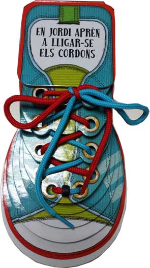 EN JORDI APRÉN A LLIGAR-SE ELS CORDONS