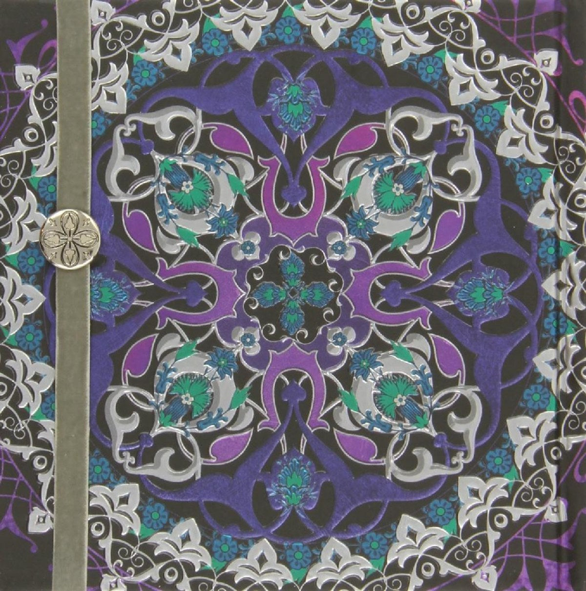 Cuaderno mandala gris