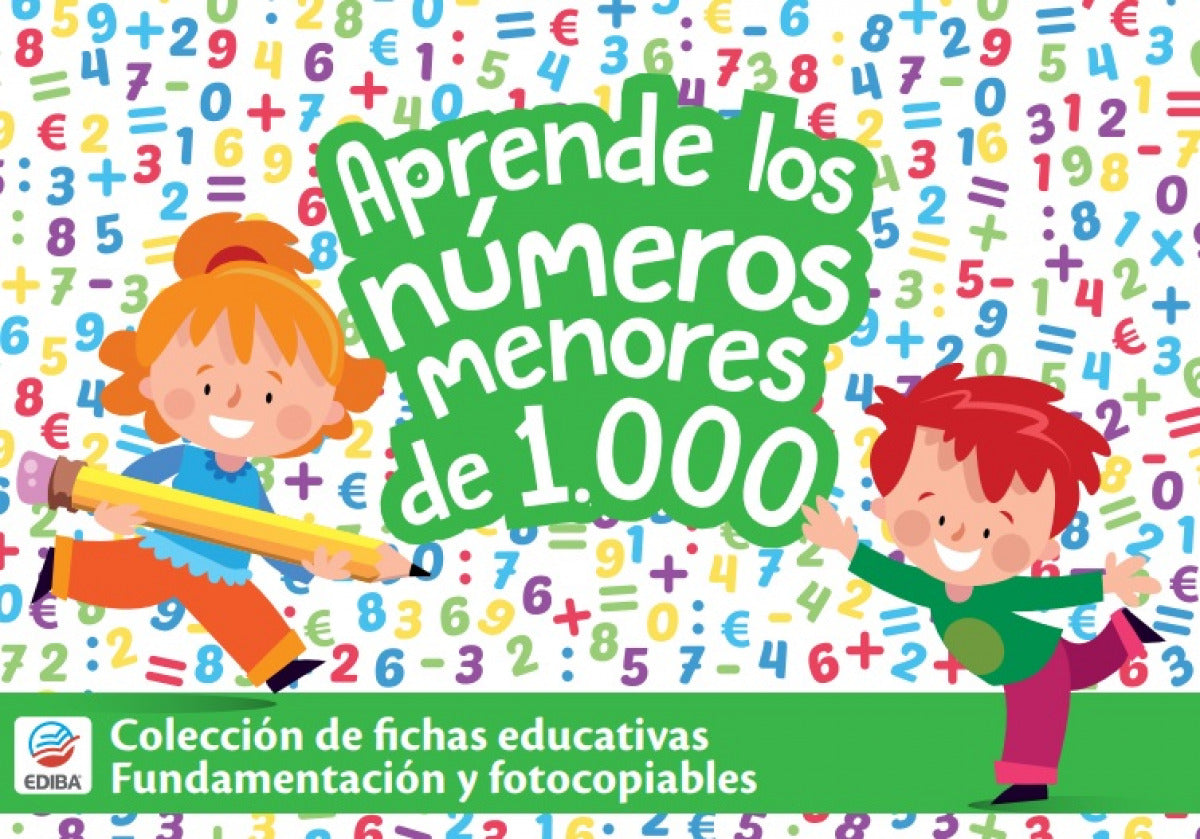 Cajas Educativas. Matemáticas: Números menores a 1000.