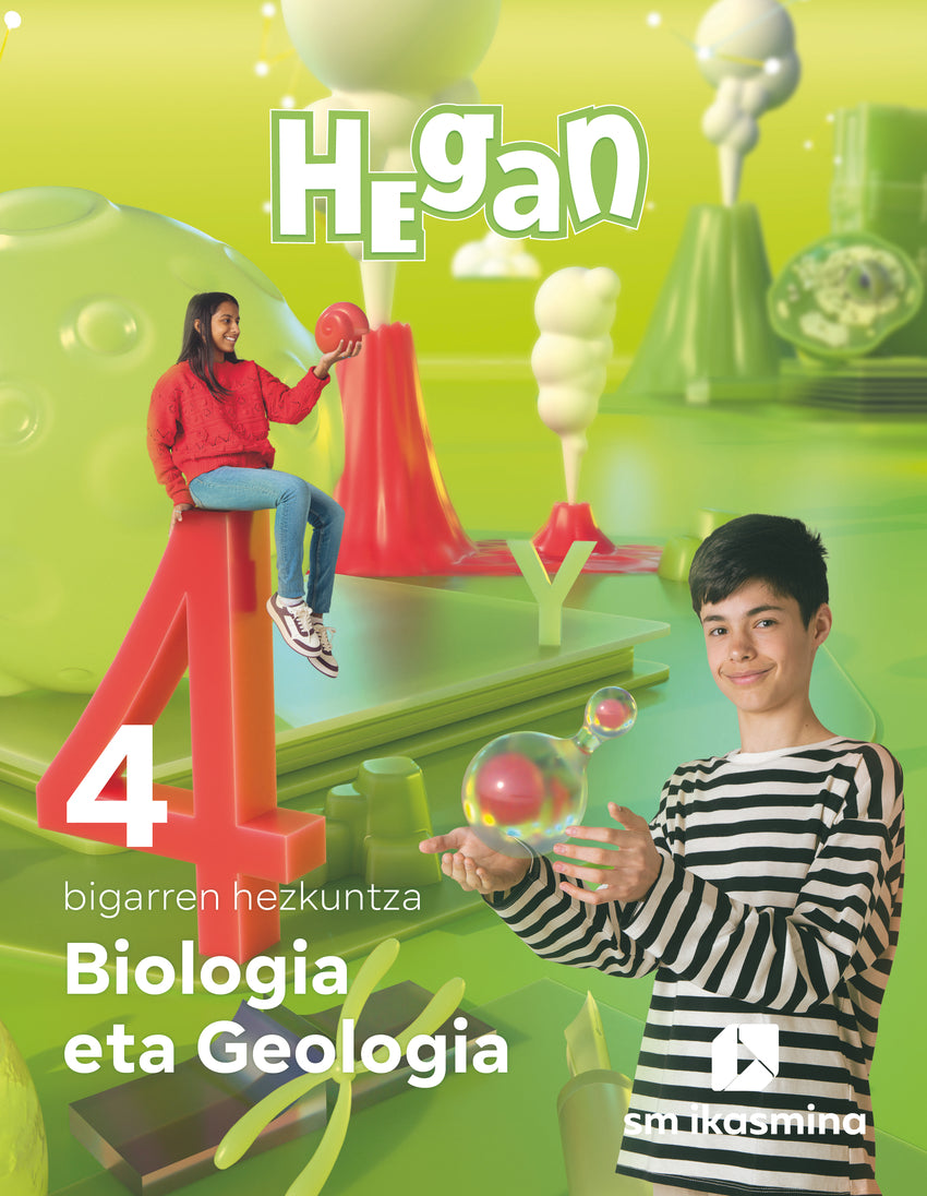 Biologia eta Geología. 4 bigarren hezkuntza. Hegan