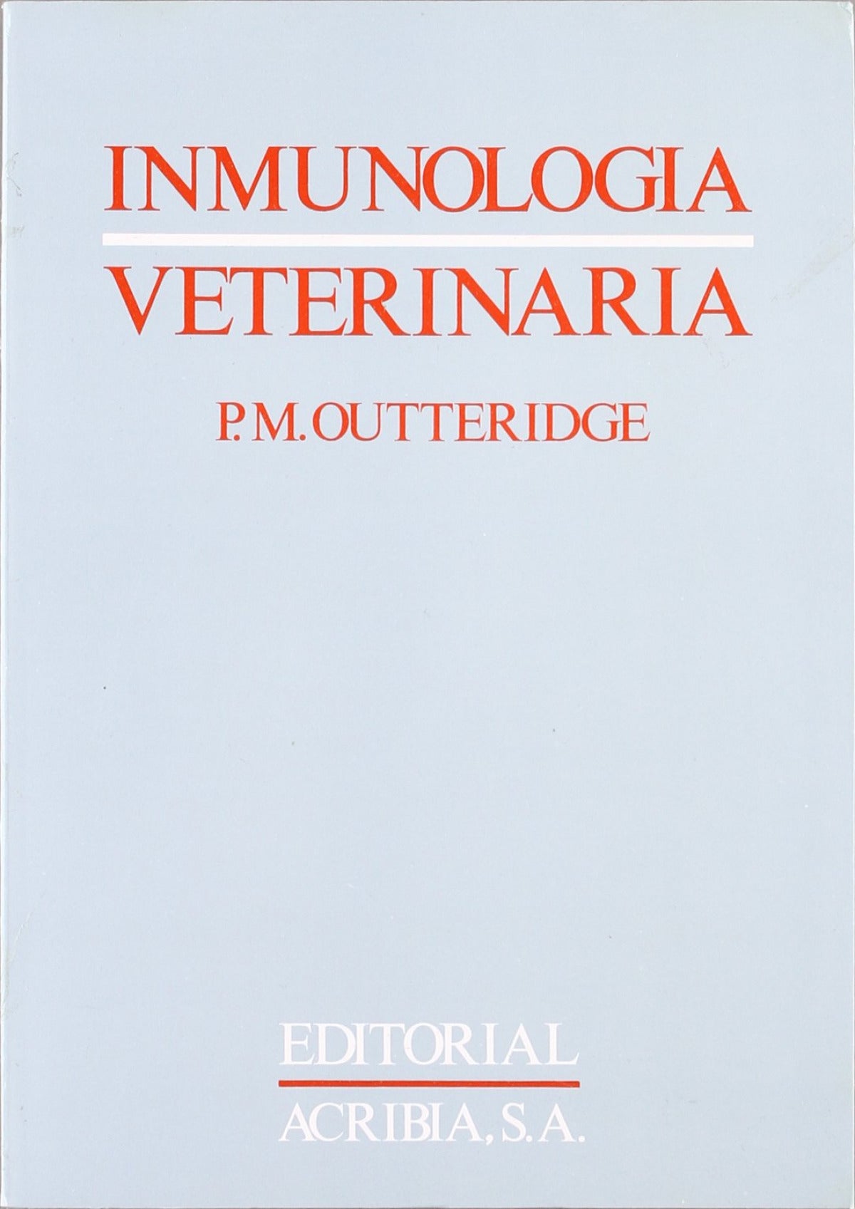 Inmunología veterinaria