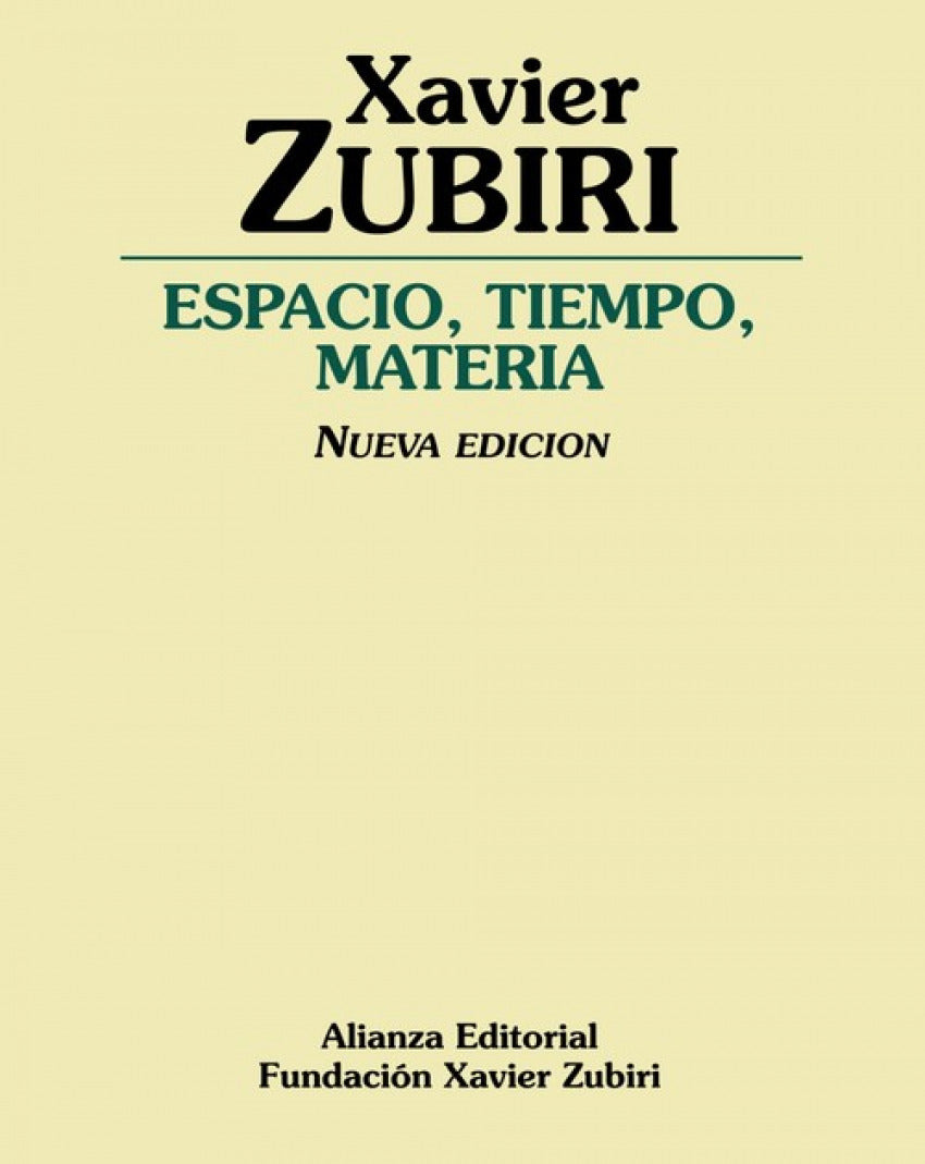 Espacio, tiempo, materia