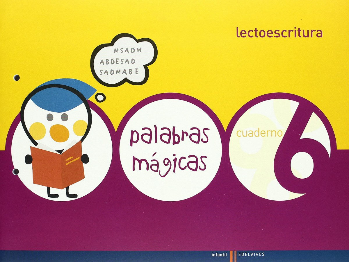 (07).PALABRAS MAGICAS (6).CUADERNO LECTOESCRITURA