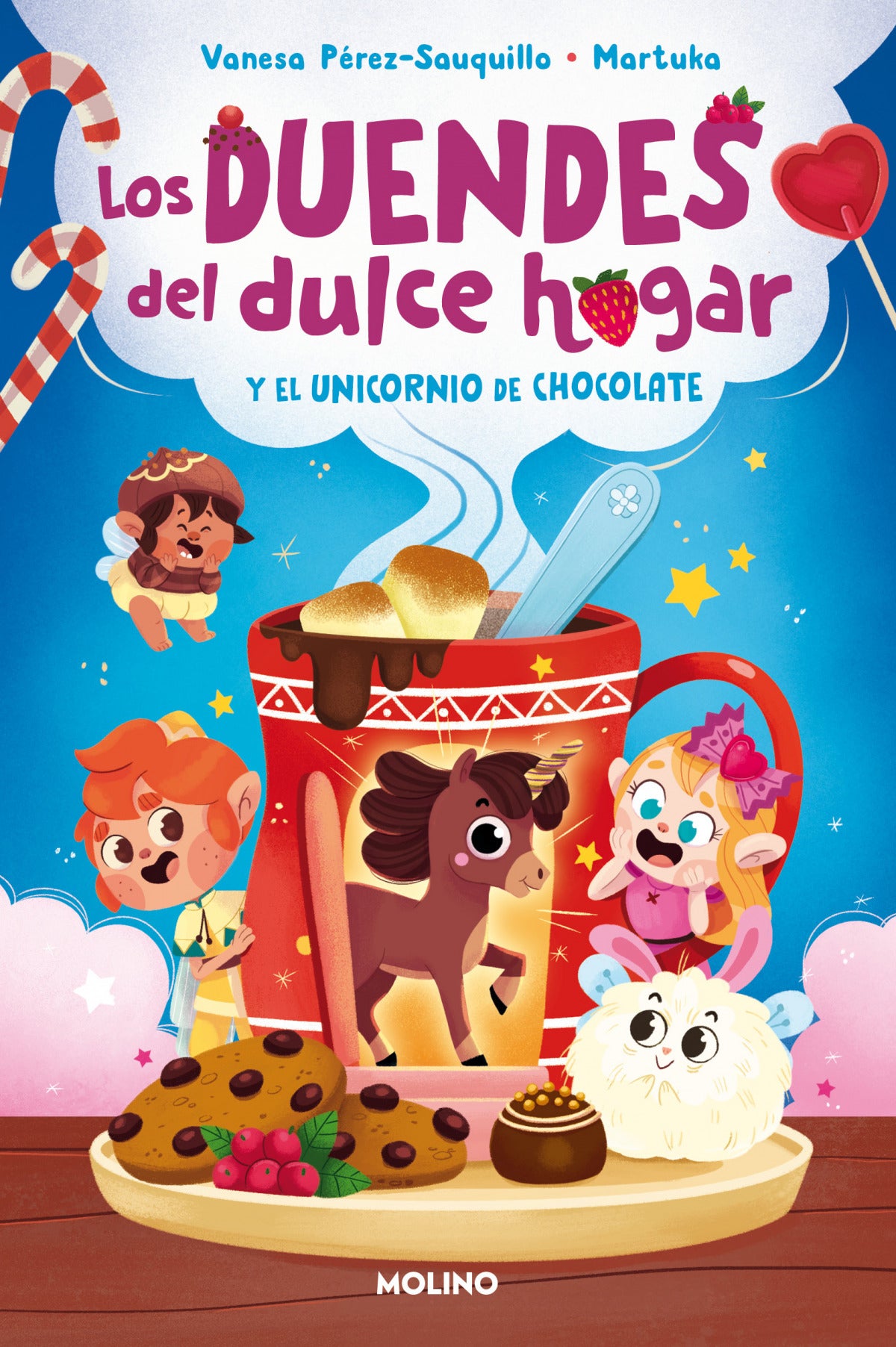 Los duendes del dulce hogar y el unicornio de chocolate