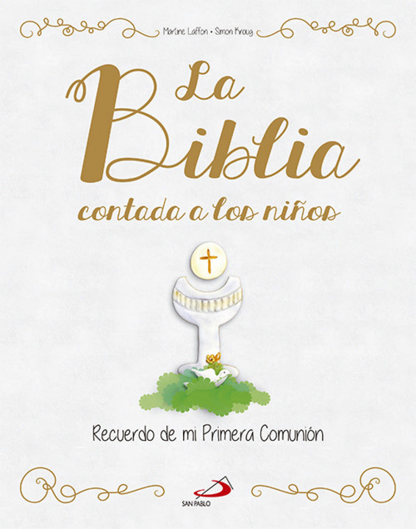Biblia contada a los niños. Recuerdo Primera Comunión