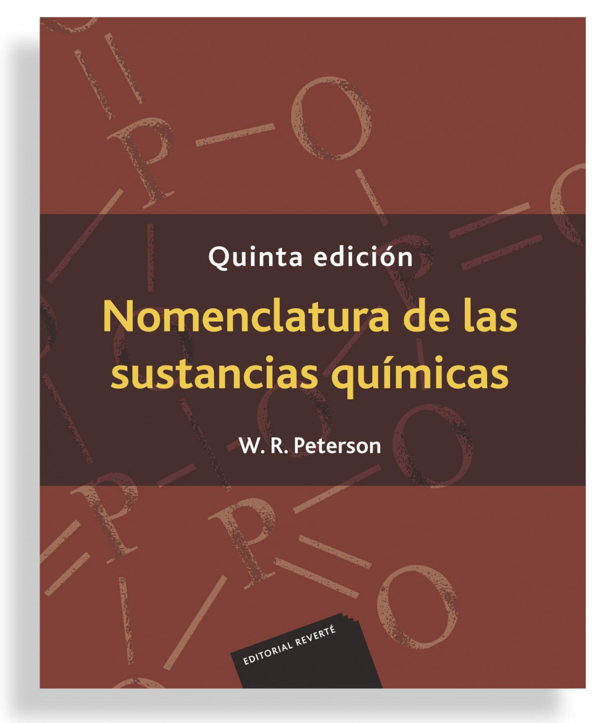 NOMENCLATURA DE LAS SUSTANCIAS QUIMICAS 5'ED