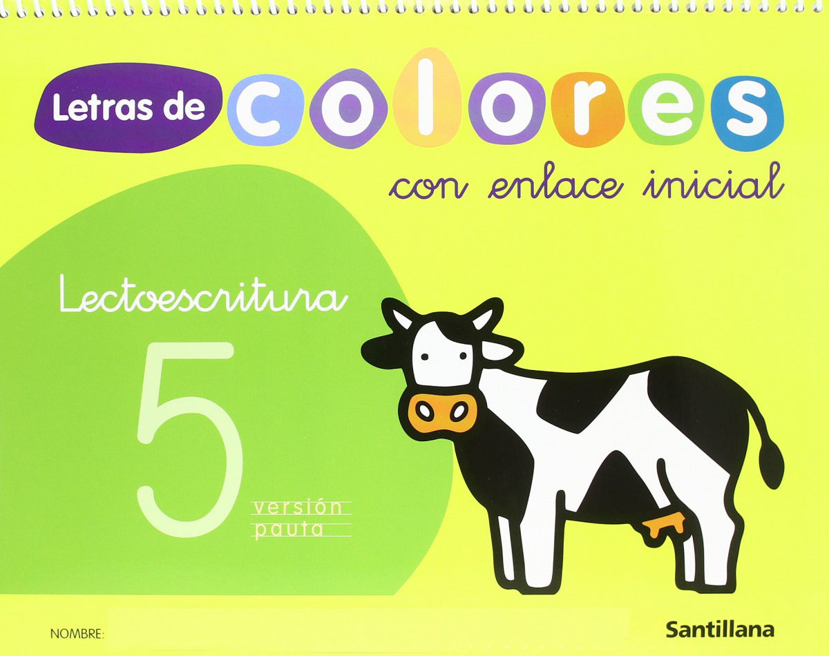 LETRAS COLORES 5 (+CUENTO) (5 AÑOS) LECTOESCRITURA