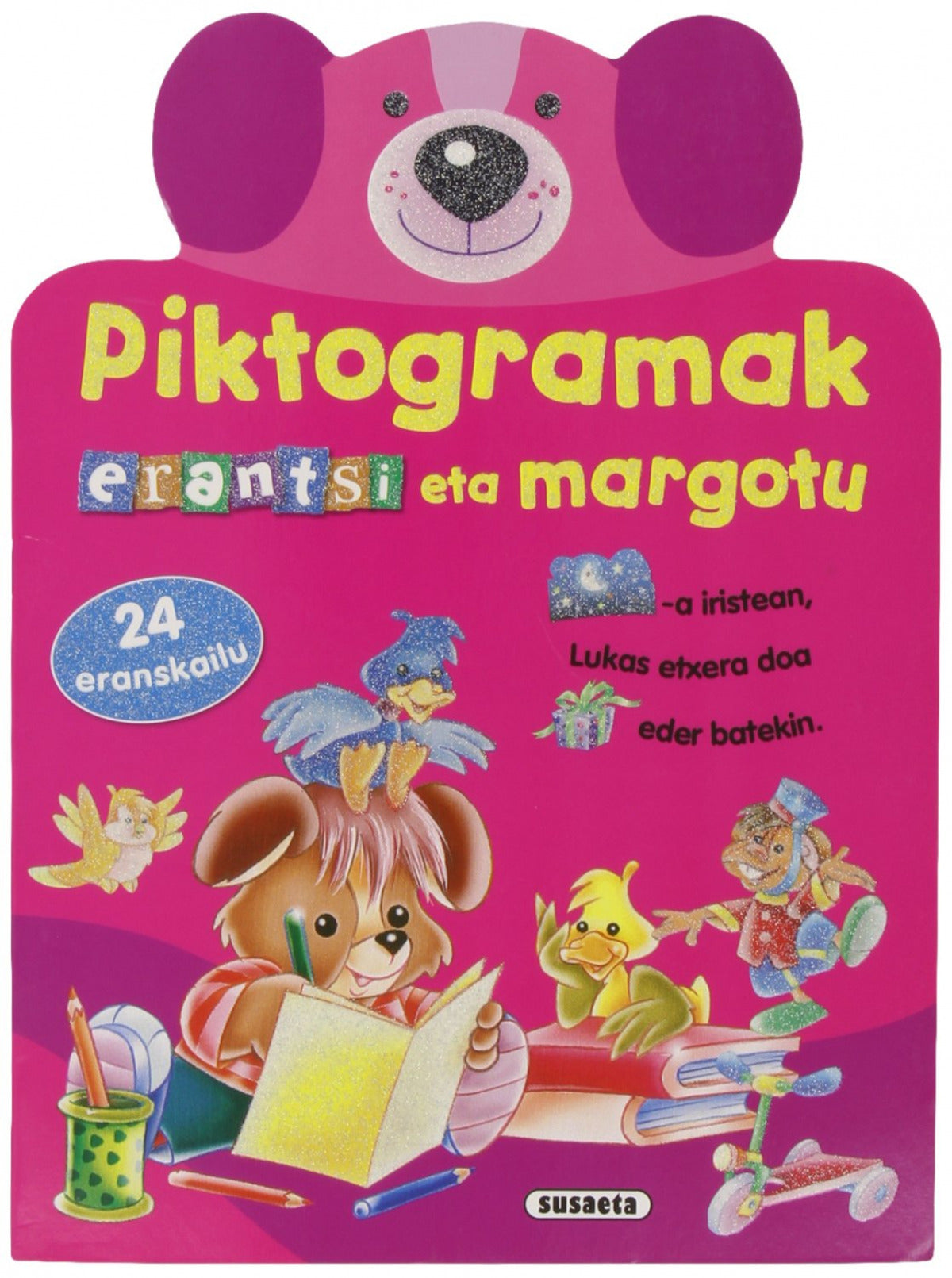 Piktogramak erantsi eta margotu (4 titulu)