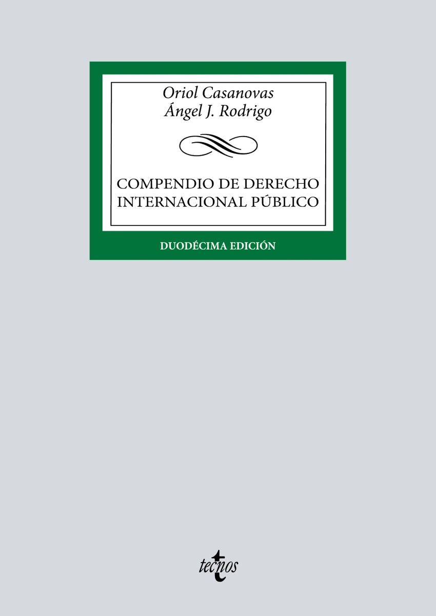 Compendio de Derecho Internacional Público