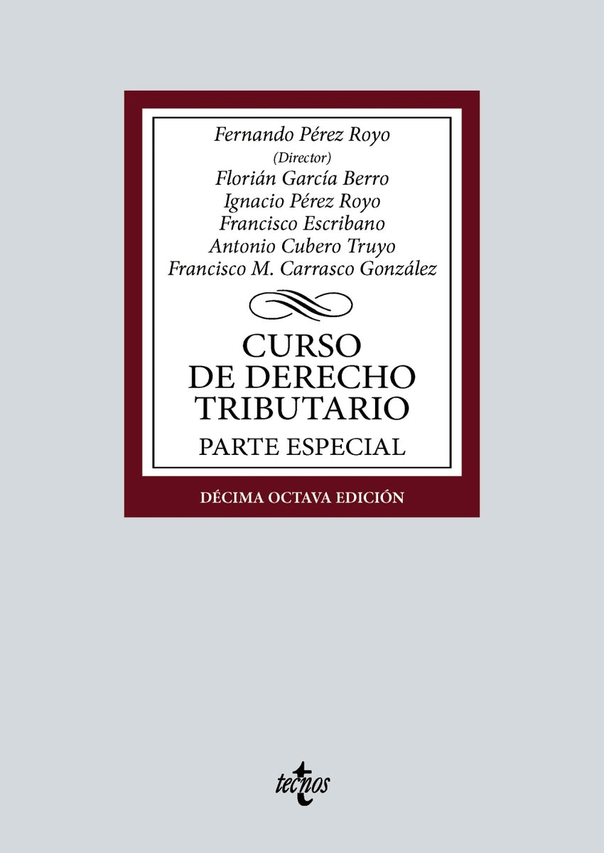 Curso de Derecho Tributario