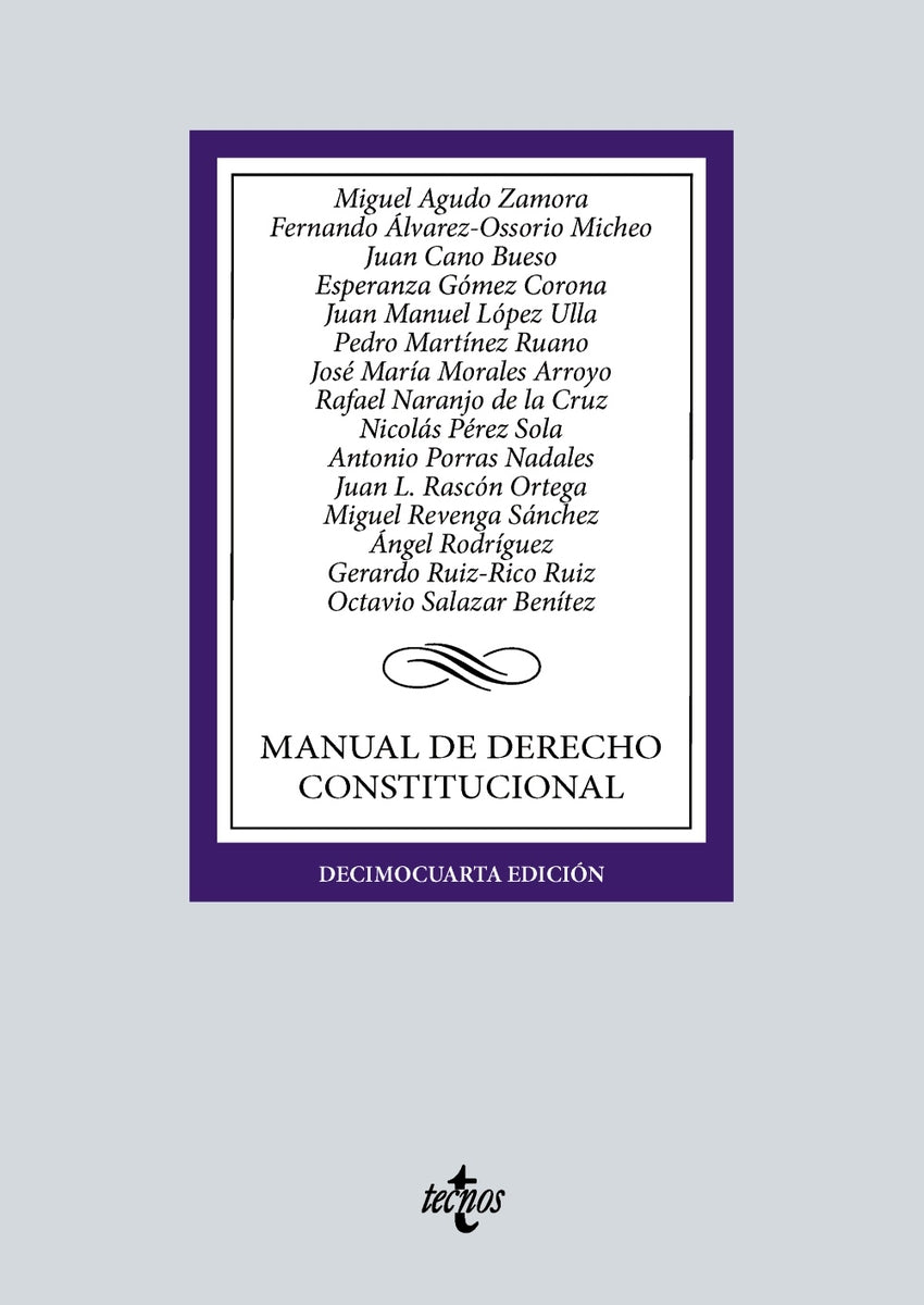 Manual de Derecho Constitucional