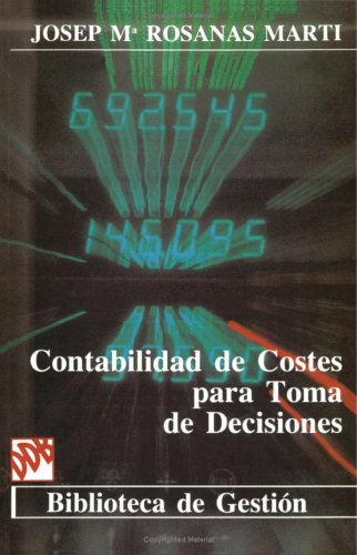 contabilidad de costes para toma de decisiones