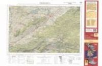 Mapa topografico Piedrahita 1:50.000