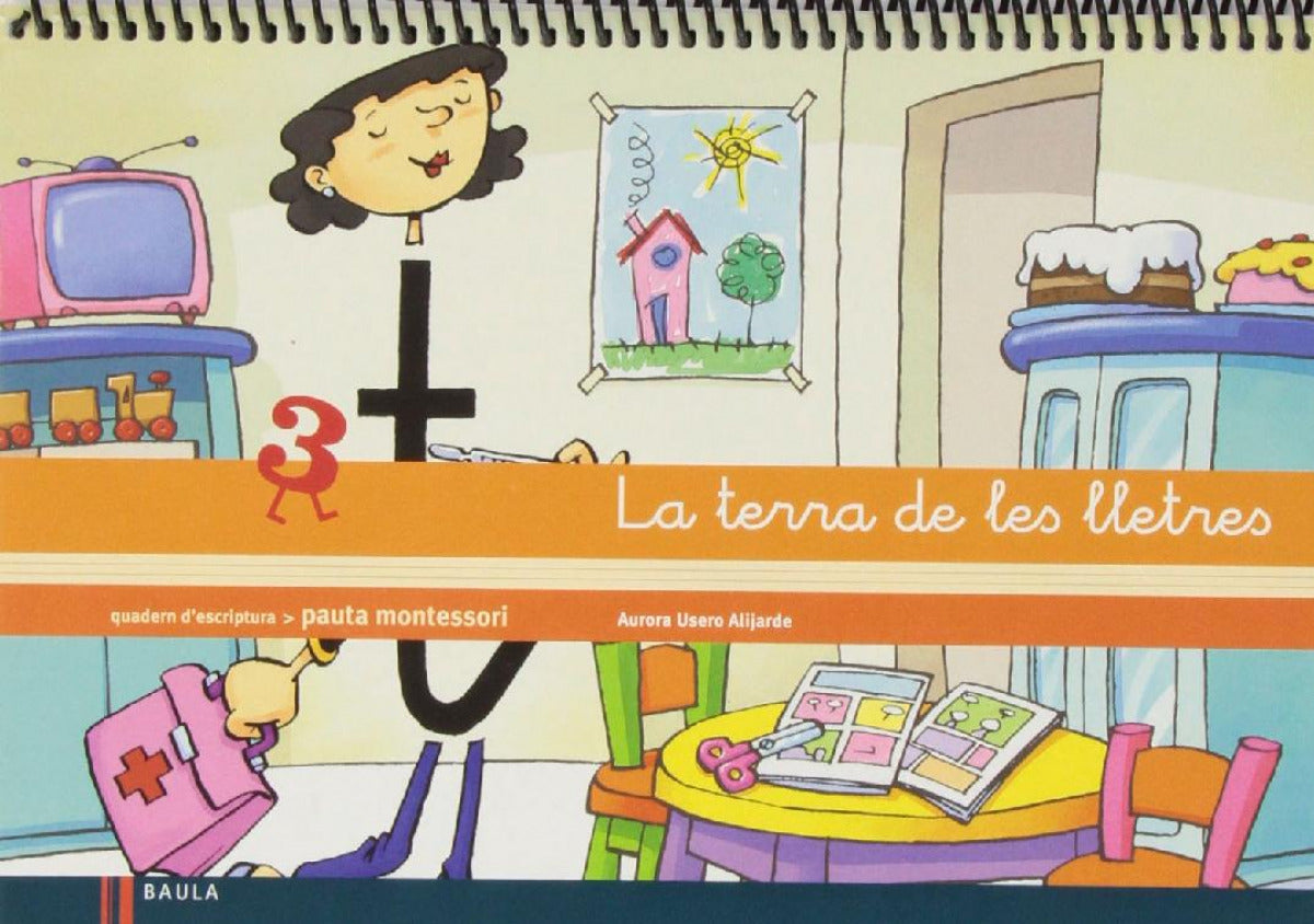 (13).quadern 3.(terra de lletres) escriptura 4 anys
