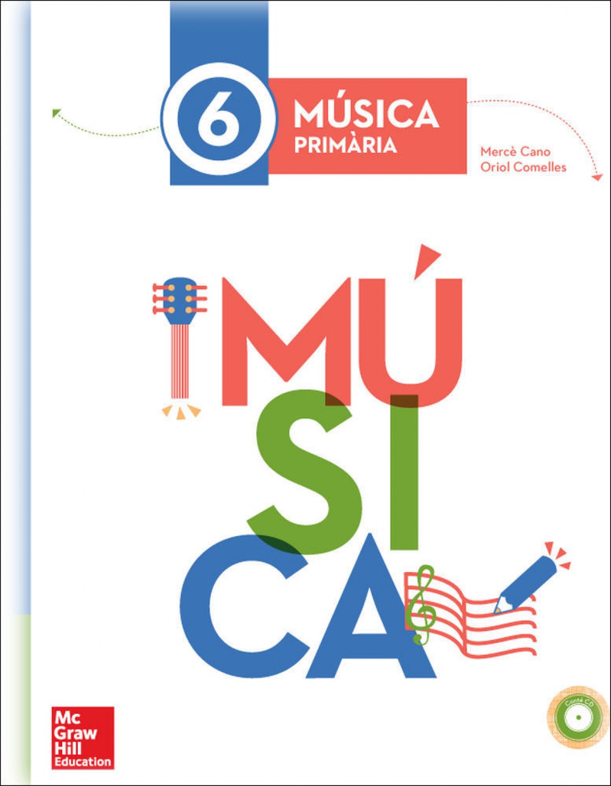 Música 6e.primaria +cd audicions