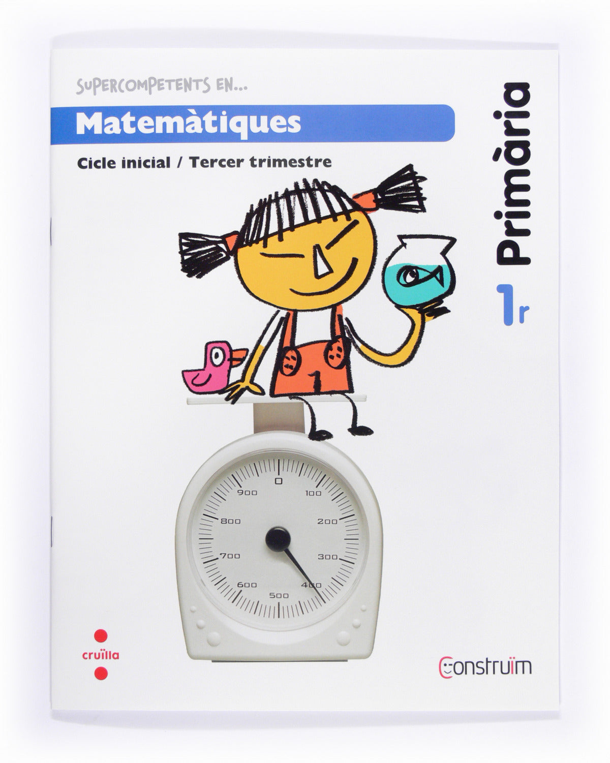Quadern matemàtiques 3.1R primaria construim