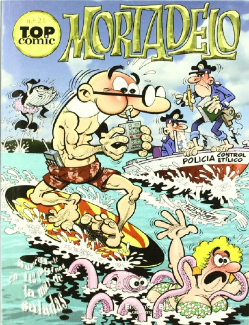 Mortadelo de la mancha / cacao espacial