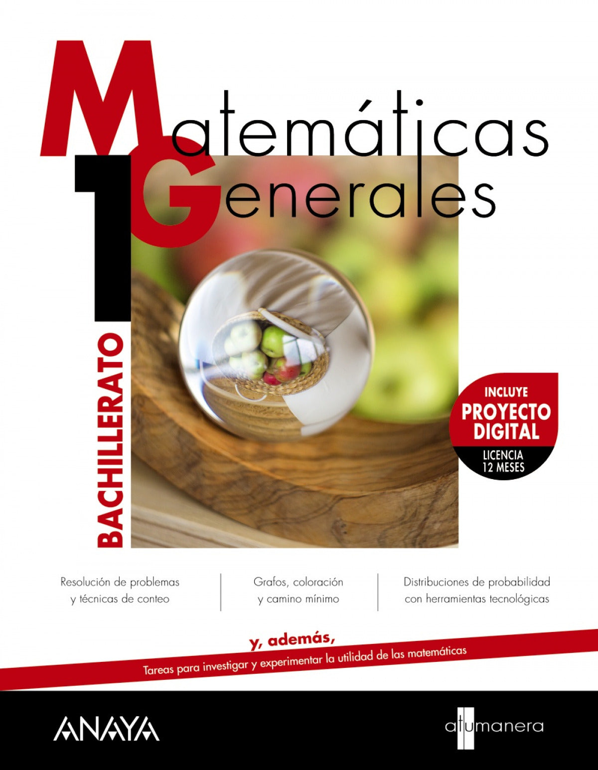 MATEMÁTICAS GENERALES 1ºBACHILLERATO. OTROS MUNDOS 2022