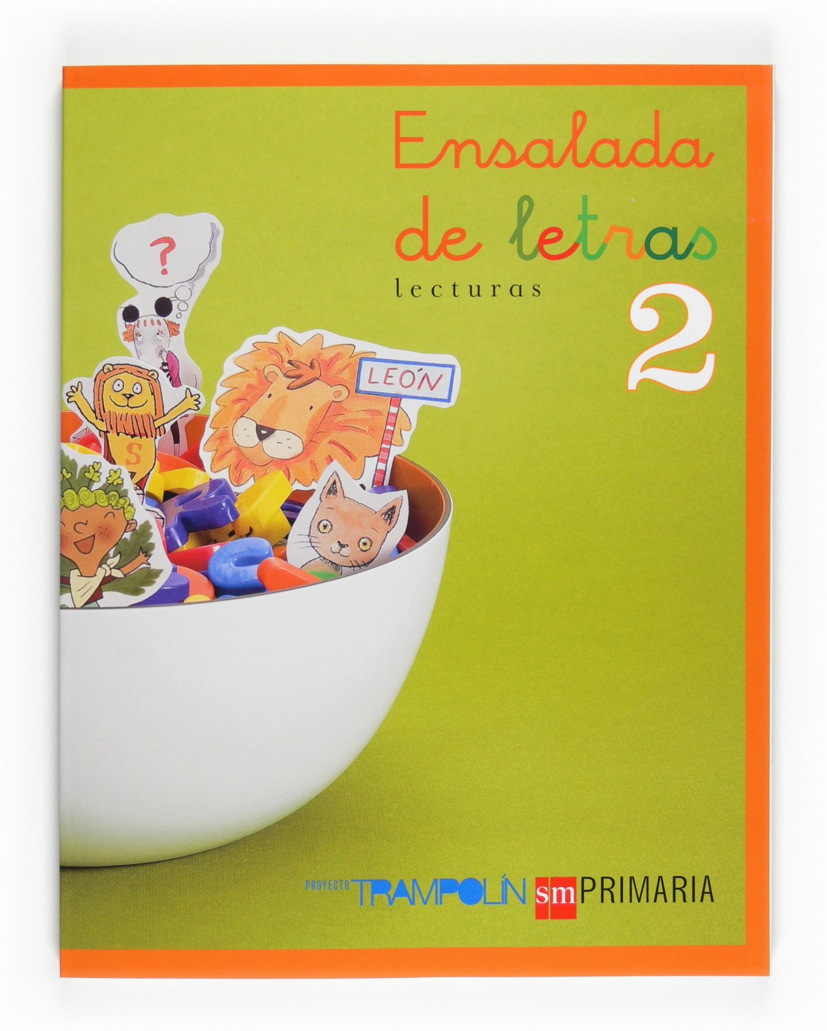 LECTURAS 2ºPRIM. ENSALADA DE LETRAS TRAMPOLIN