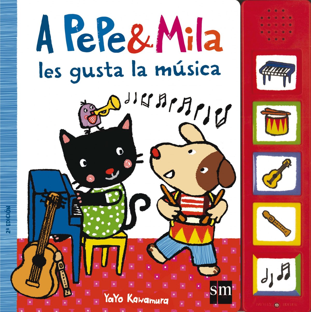 A Pepe &Mila le gusta la música