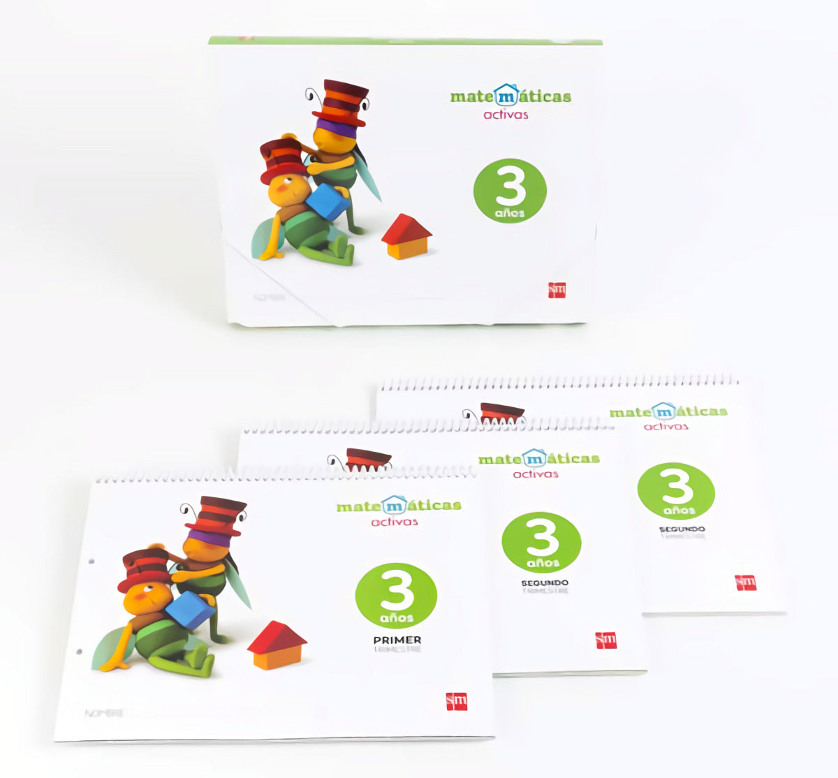 MATEMATICAS ACTIVAS 3 AÑOS 2017