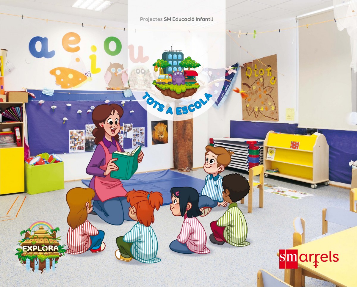 Tots a l'escola 3 anys 1º trimestre Projecte Explora 2017