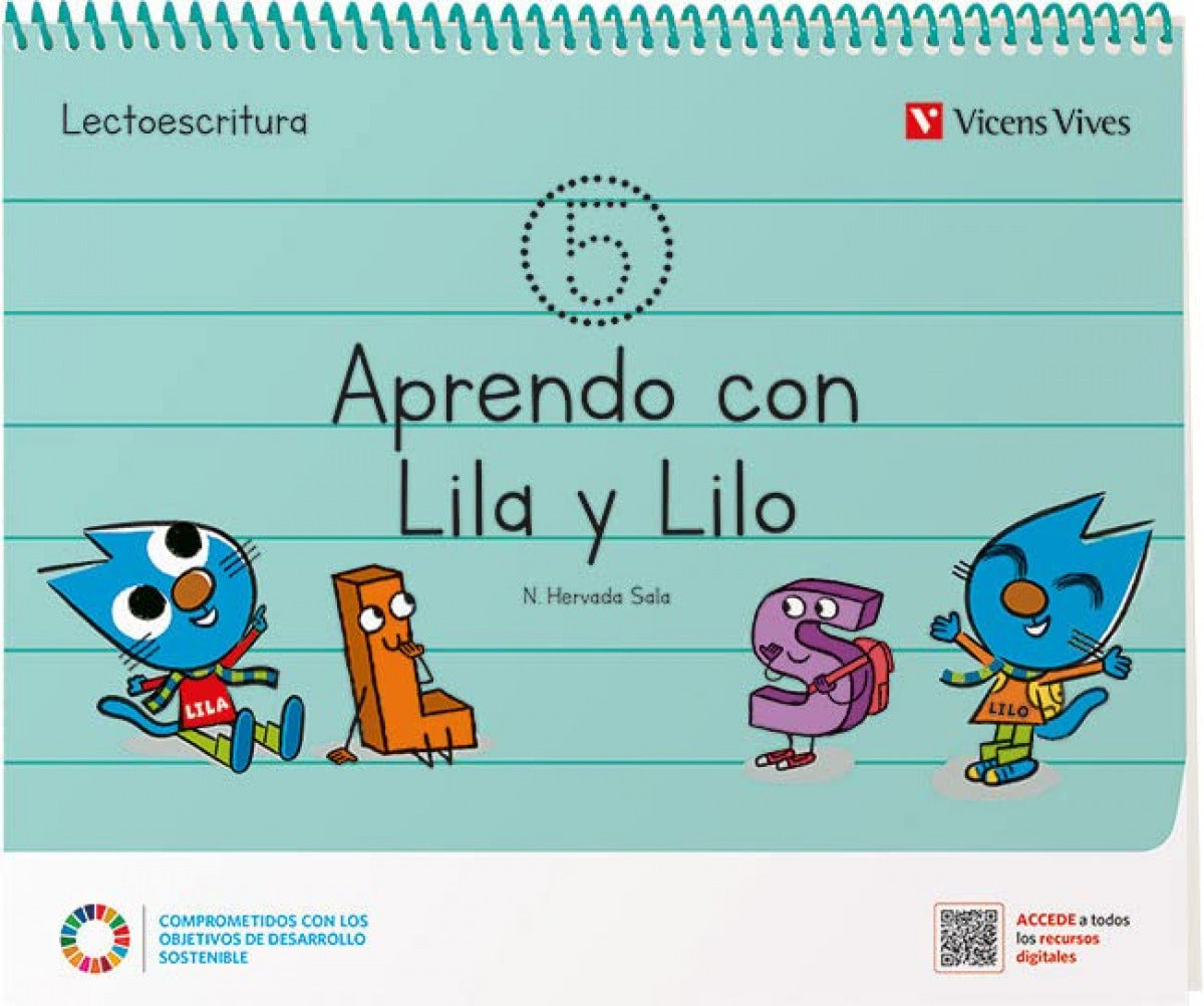 APRENDO CON LILA Y LILO CUADERNO 5