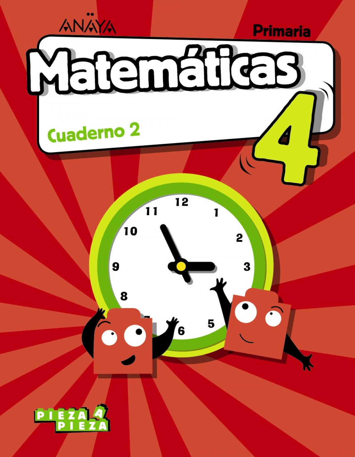 CUADERNO MATEMÁTICAS 2-4ºPRIMARIA. PIEZA A PIEZA 2019