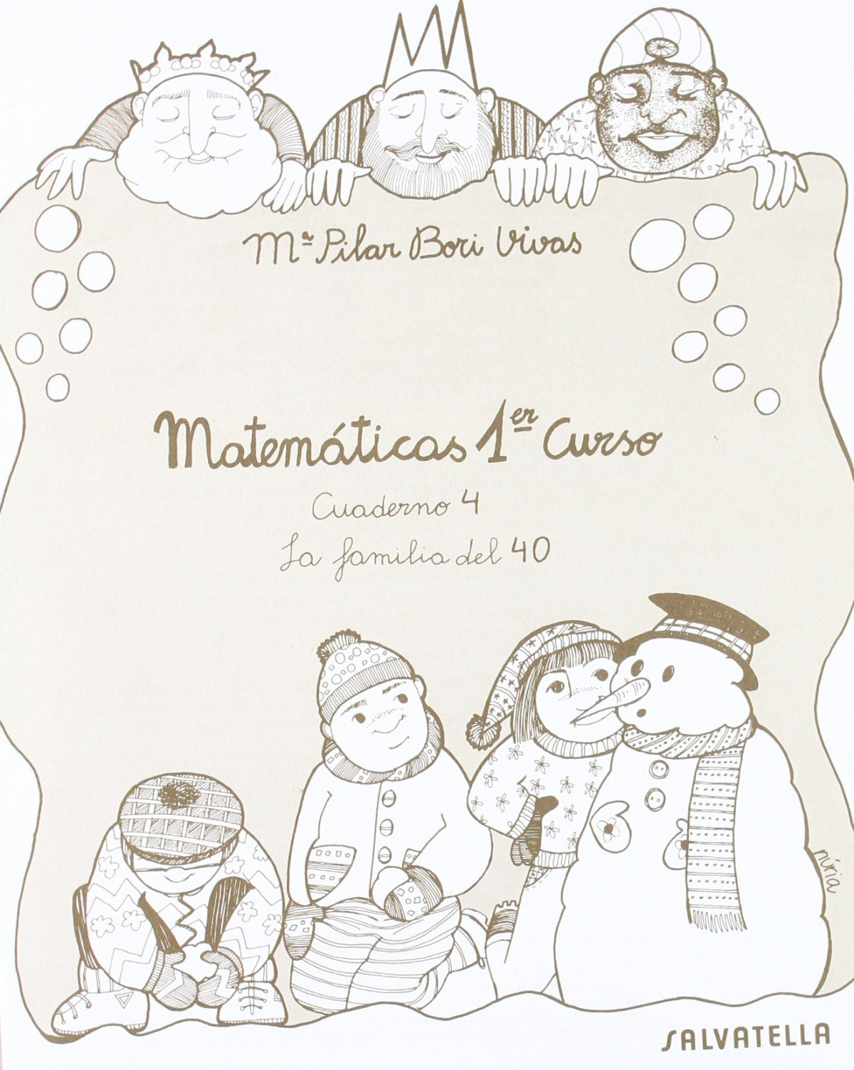 MATEMATICAS 1 CUAD. 4 - PRIMARIA