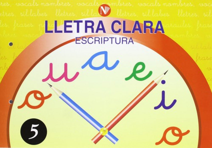 Lletra clara, escriptura 5, Educació Primària