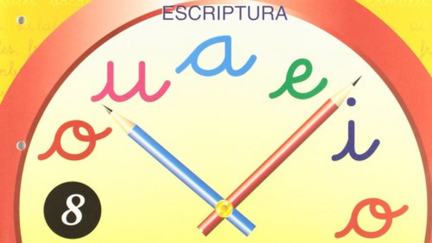 Lletra clara, escriptura 8, Educació Primària