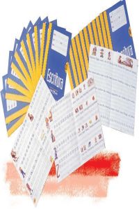 Cuaderno escritura 6 lamela