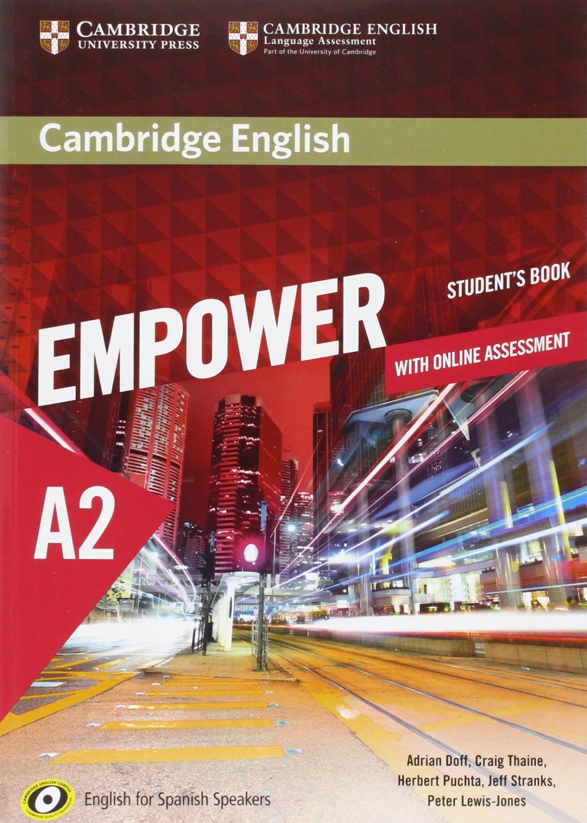 Cambridge english empower elementary a2 student + online assessment