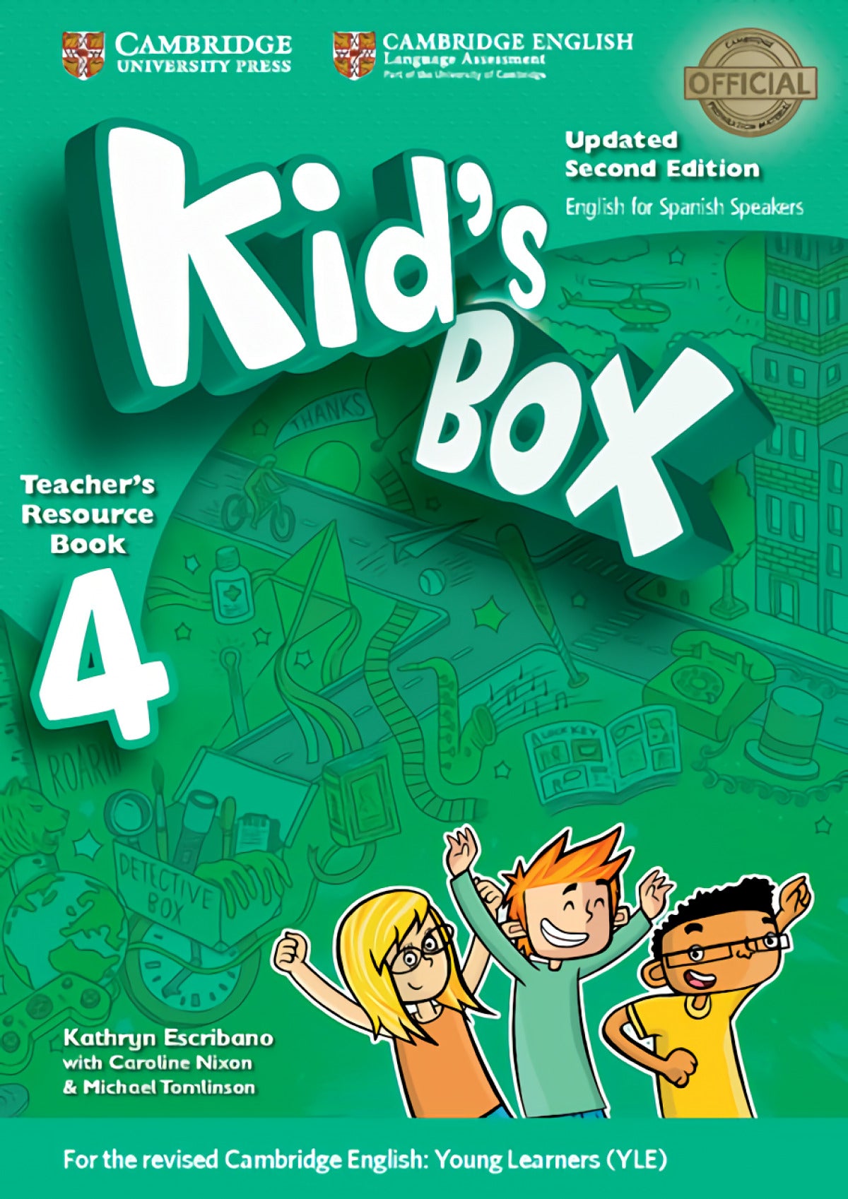 Kid's Box Level 4 Teacher's Resource Book with Audio CDs (2) Updated English for Spanish Speakers 2nd Edition