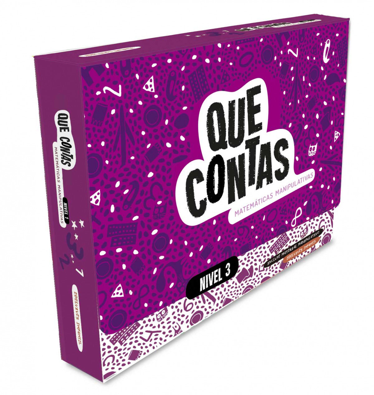QUÉ TE CONTAS? 5 ANOS. NIVEL 3. MATEMÁTICAS MANIPULATIVAS