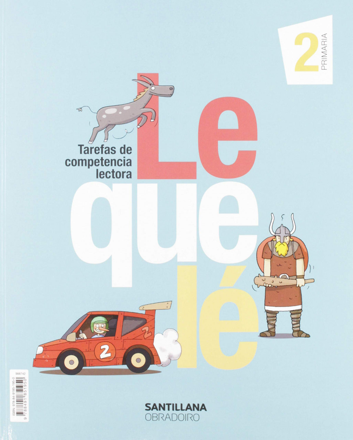 CADERNO COMPRENSIÓN LECTORA 2ºPRIMARIA. LEQUELE 2019