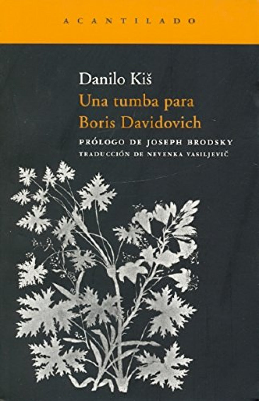 Una tumba para Boris Davidovich