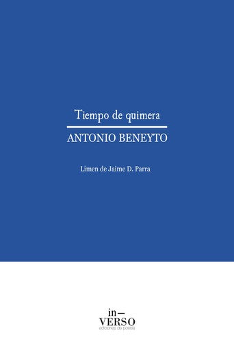 TIEMPO DE QUIMERA